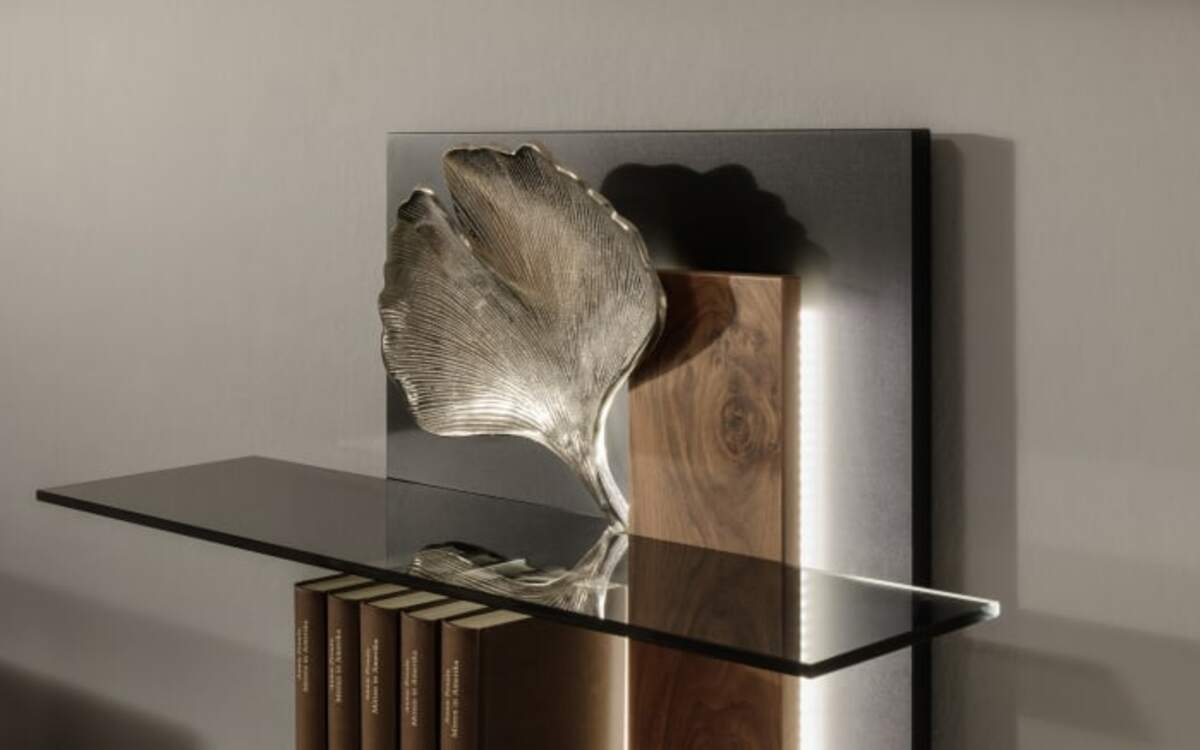 Bild 3 von GWINNER - Wohnwand MediaConcept, anthrazit, Astnussbaum