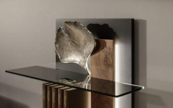 Bild 3 von GWINNER - Wohnwand MediaConcept, anthrazit, Astnussbaum