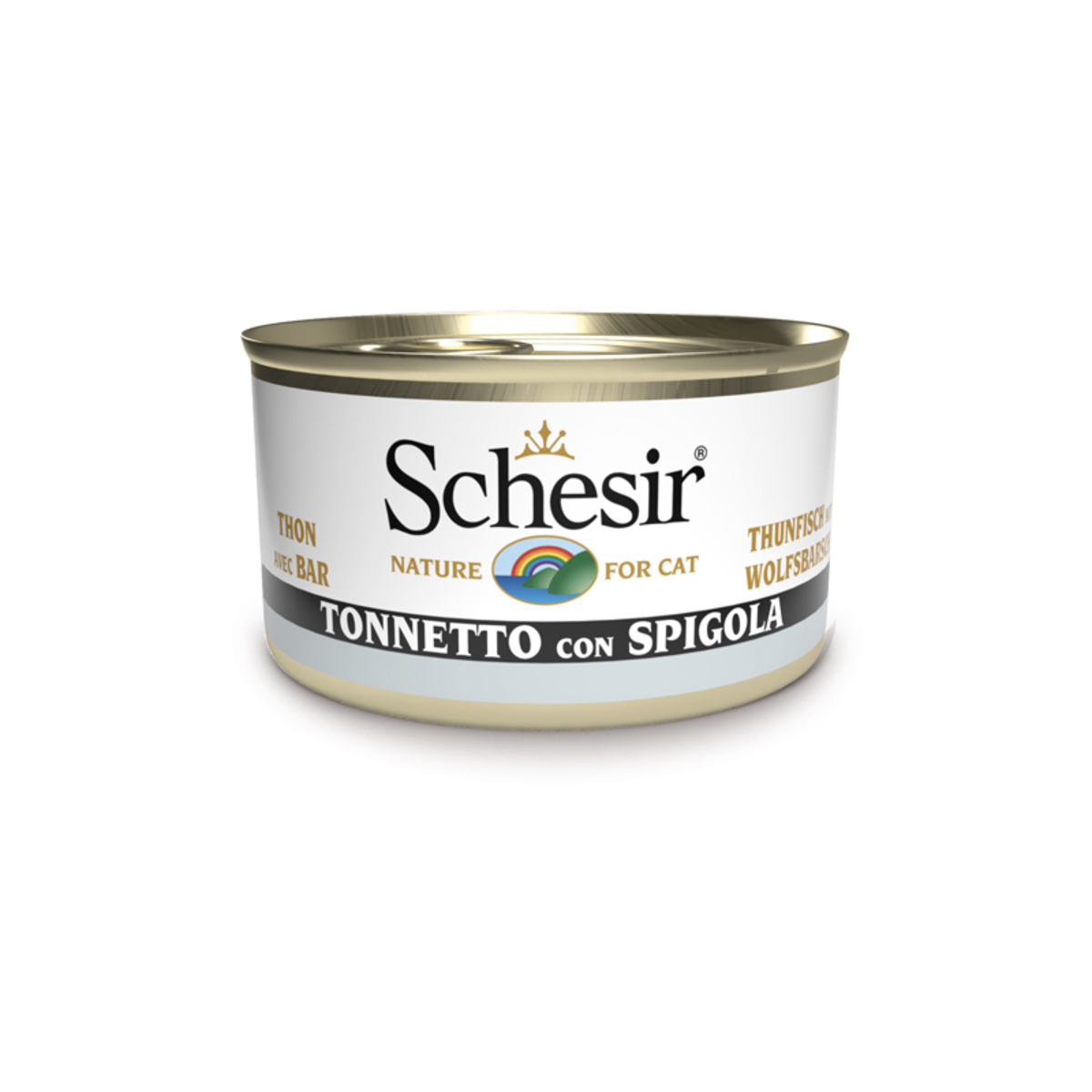Bild 1 von Schesir Adult 24x85g Thunfisch mit Wolfsbarsch