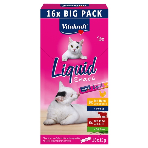Bild 1 von VITAKRAFT®  Liquid-Snack für Katzen 240 g