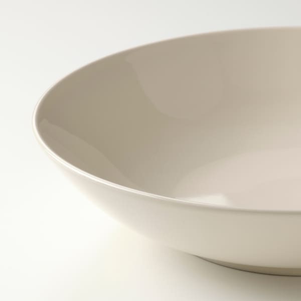 Bild 2 von FÄRGKLAR  Tiefer Teller, glänzend beige