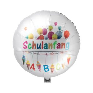 Folienballon "Schulanfang" 46 cm