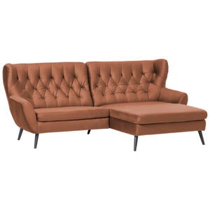 Stylife ECKSOFA Kupfer