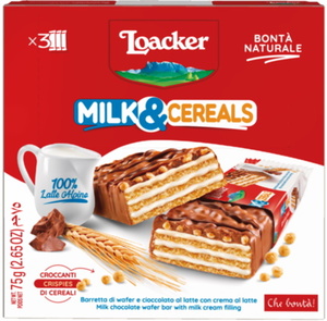 Loacker Milk & Cereals 100G