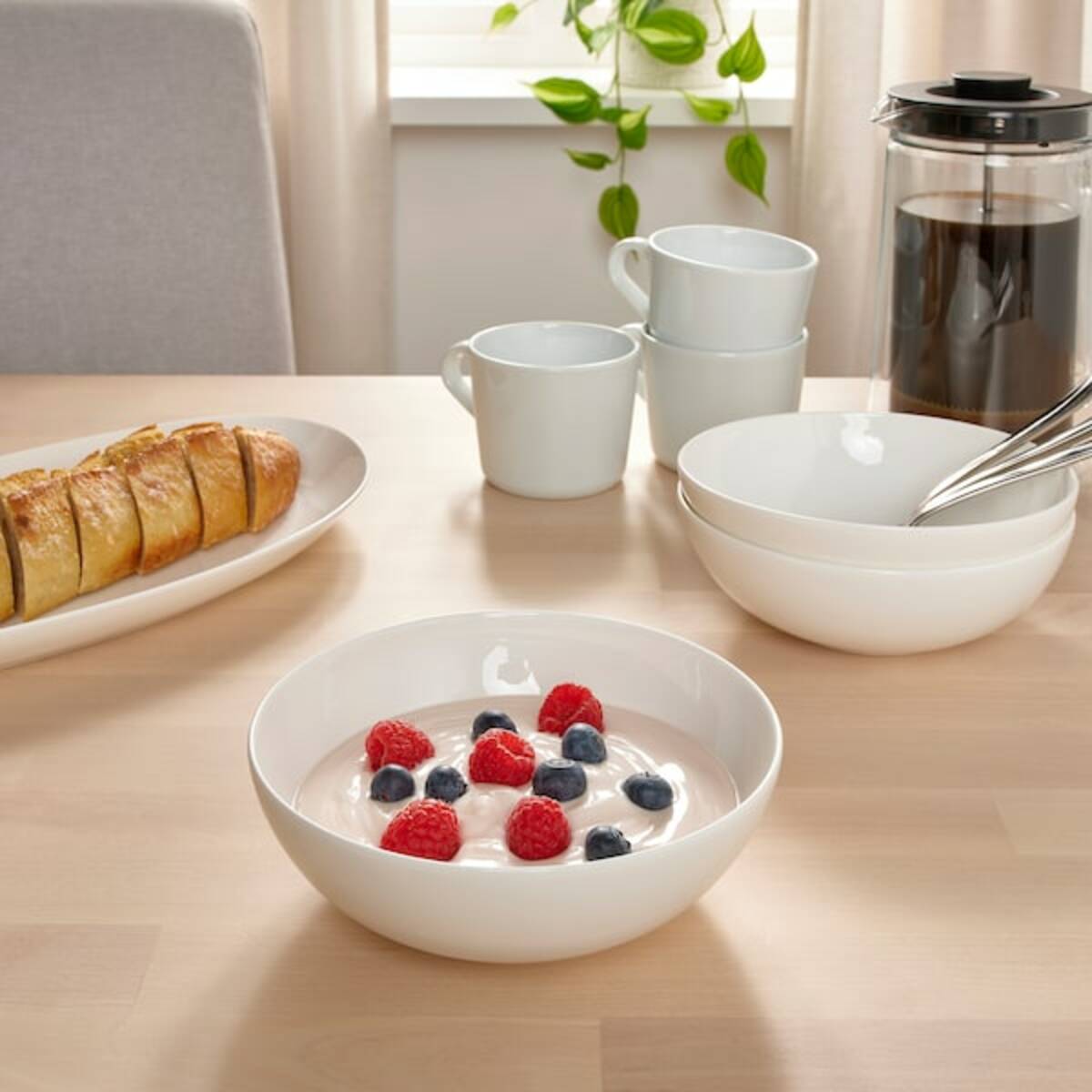 Bild 4 von FRÖJDEFULL  Tiefer Teller, weiß