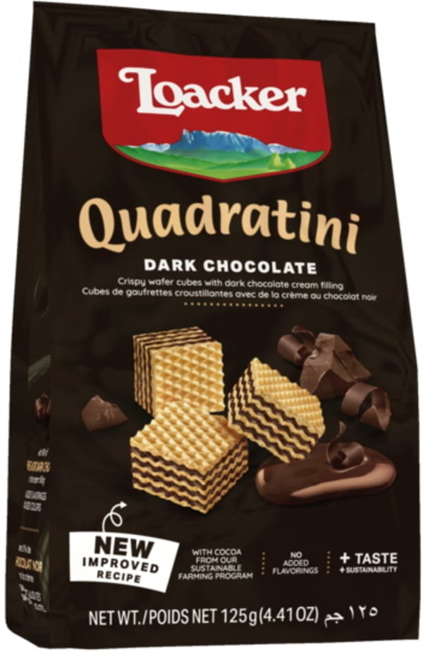 Bild 1 von Loacker Quadratini Dark Chocolate 125G