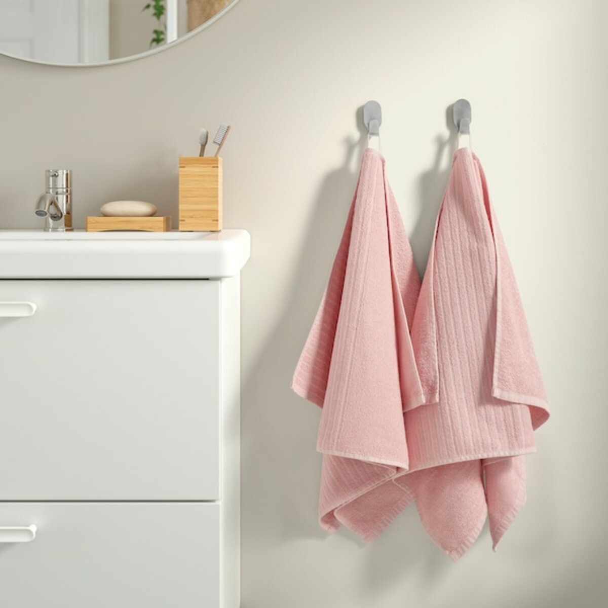 Bild 4 von VÅGSJÖN  Handtuch, hellrosa