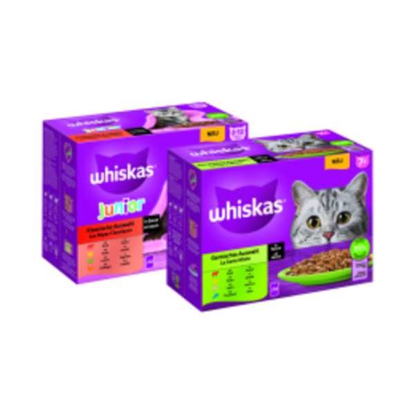 Bild 1 von Whiskas  Katzenfutter Multipack