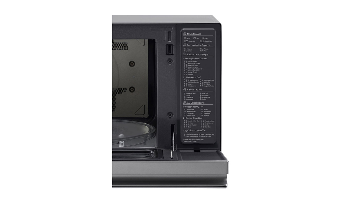 Bild 4 von LG NeoChef ™ MJ 3965 ACS, Mikrowelle (1100 Watt, Grillfunktion, Heißluftfunktion)