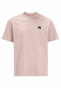 Jack Wolfskin Eschenheimer T-Shirt Unisex T-shirt aus Bio-Baumwolle XL rose smoke rose smoke