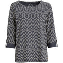 Bild 1 von Damen Shirt mit Turn-up-Ärmeln
