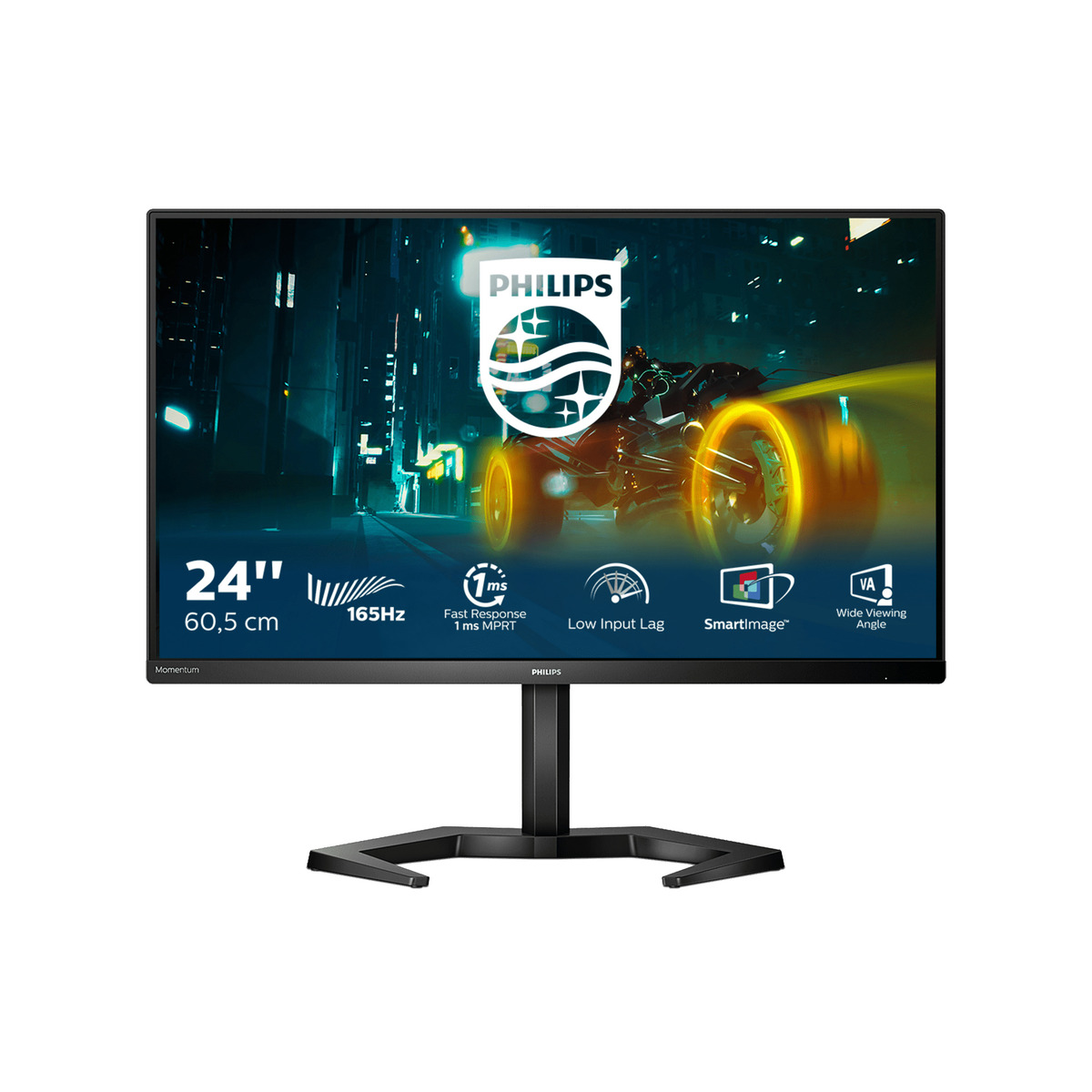 Bild 1 von PHILIPS 24M1N3200VA 23,8 Zoll Full-HD Gaming Monitor (1 ms Reaktionszeit, 165 Hz)
