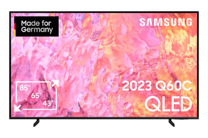 SAMSUNG GQ50Q60CAU QLED TV (Flat, 50 Zoll / 125 cm, UHD 4K, SMART TV, Tizen)