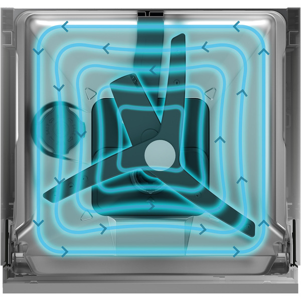 Bild 3 von BEKO BDSN3844M0X Geschirrspüler (teilintegrierbar, 598 mm breit, 43 dB (A), C)