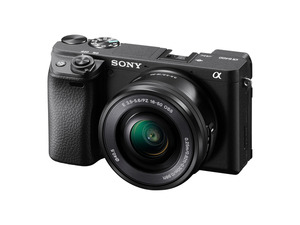 SONY Alpha 6400 Kit (ILCE-6400L) Systemkamera mit Objektiv 16-50 mm , 7,6 cm Display Touchscreen, WLAN