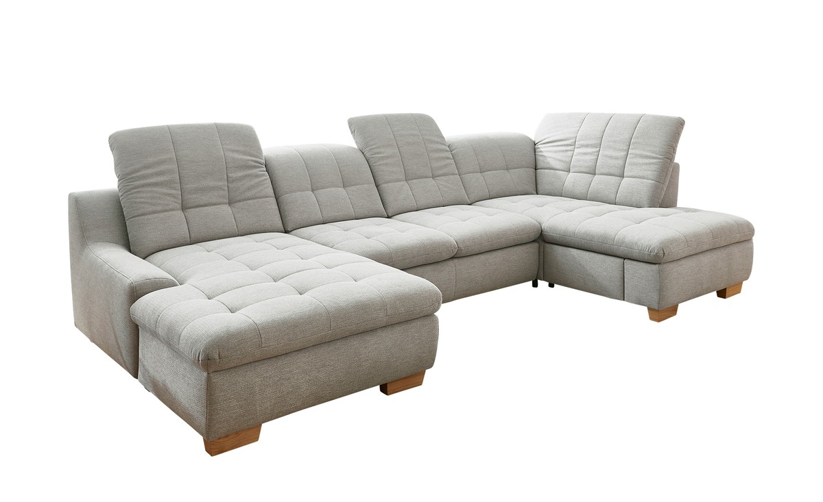 Bild 1 von Wohnlandschaft  Marion grau Maße (cm): B: 346 H: 104 T: 195 Wohnzimmermöbel