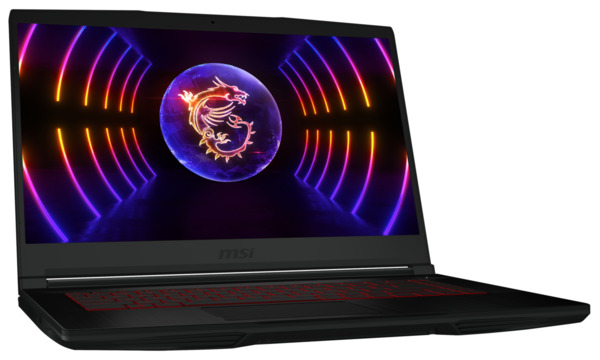 Bild 2 von MSI Thin GF63 12VE-081, Gaming Notebook mit 15,6 Zoll Display, Intel® Core™ i5 Prozessor, 16 GB RAM, 512 SSD, NVIDIA GeForce RTX™ 4050 Laptop GPU, Schwarz