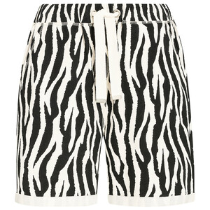 Damen Joggingshorts mit Animal-Print