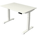 Bild 1 von Kerkmann Move 4 elektrisch höhenverstellbarer Schreibtisch weiß rechteckig, T-Fuß-Gestell weiß 120,0 x 80,0 cm