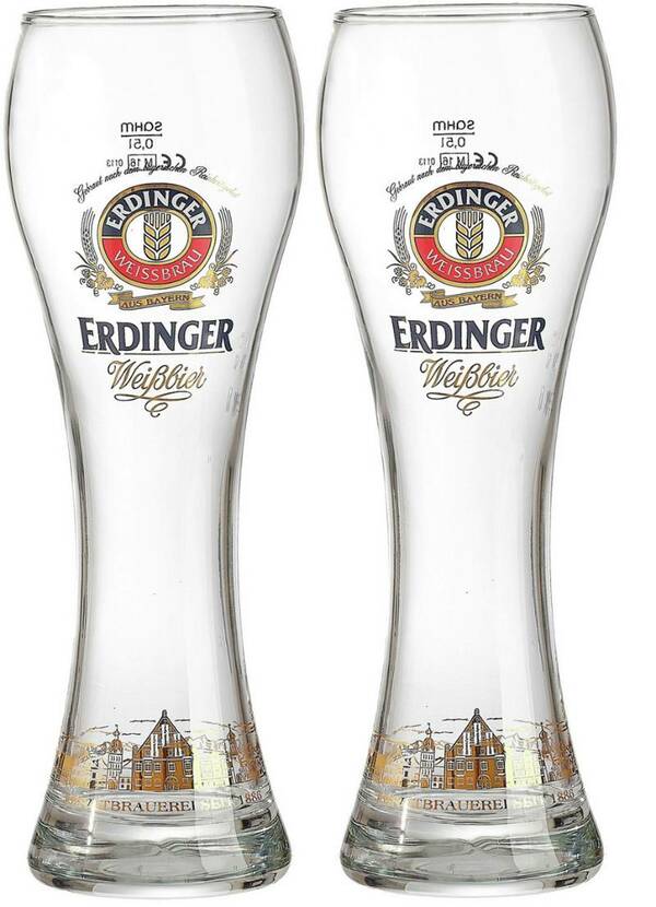 Bild 1 von Ritzenhoff &amp; Breker Weizenbierglas 2er-Set ERDINGER, Glas