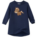 Bild 1 von Mädchen Sweatkleid mit Pferde-Applikation