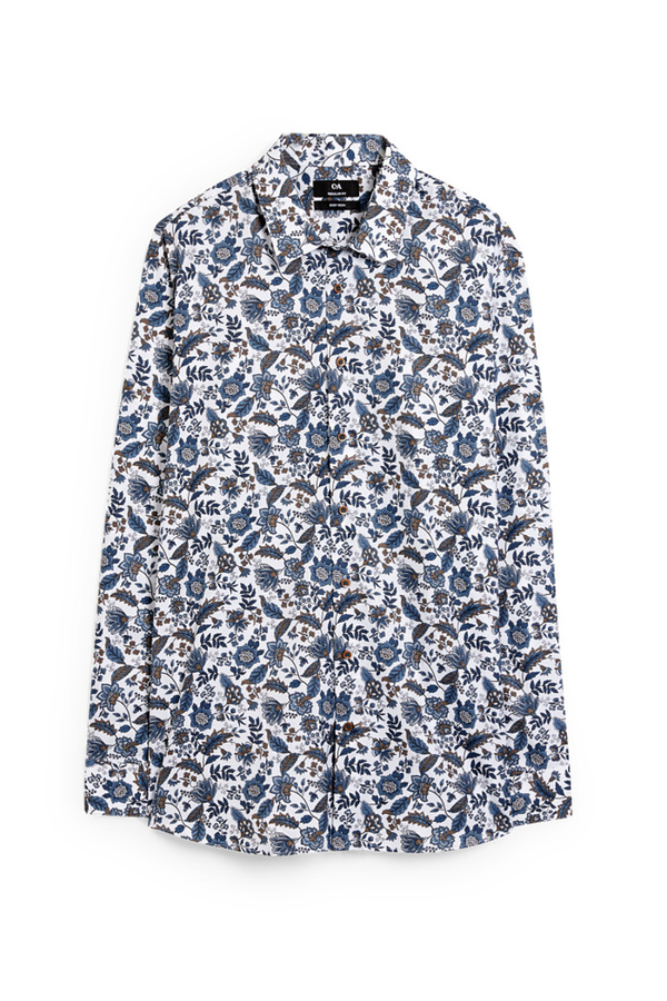 Bild 1 von C&A Businesshemd-Regular Fit-Button-down-bügelleicht, Weiß, Größe: 2XL
