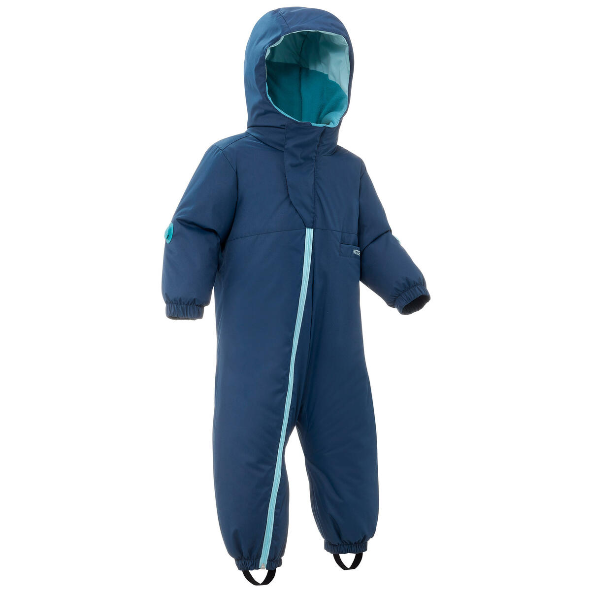 Bild 1 von Schneeanzug Skianzug Baby - 500 Warm Lugiklip blau