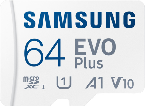 Bild 1 von Samsung EVO Plus 64 GB microSDXC + SD-Adapter