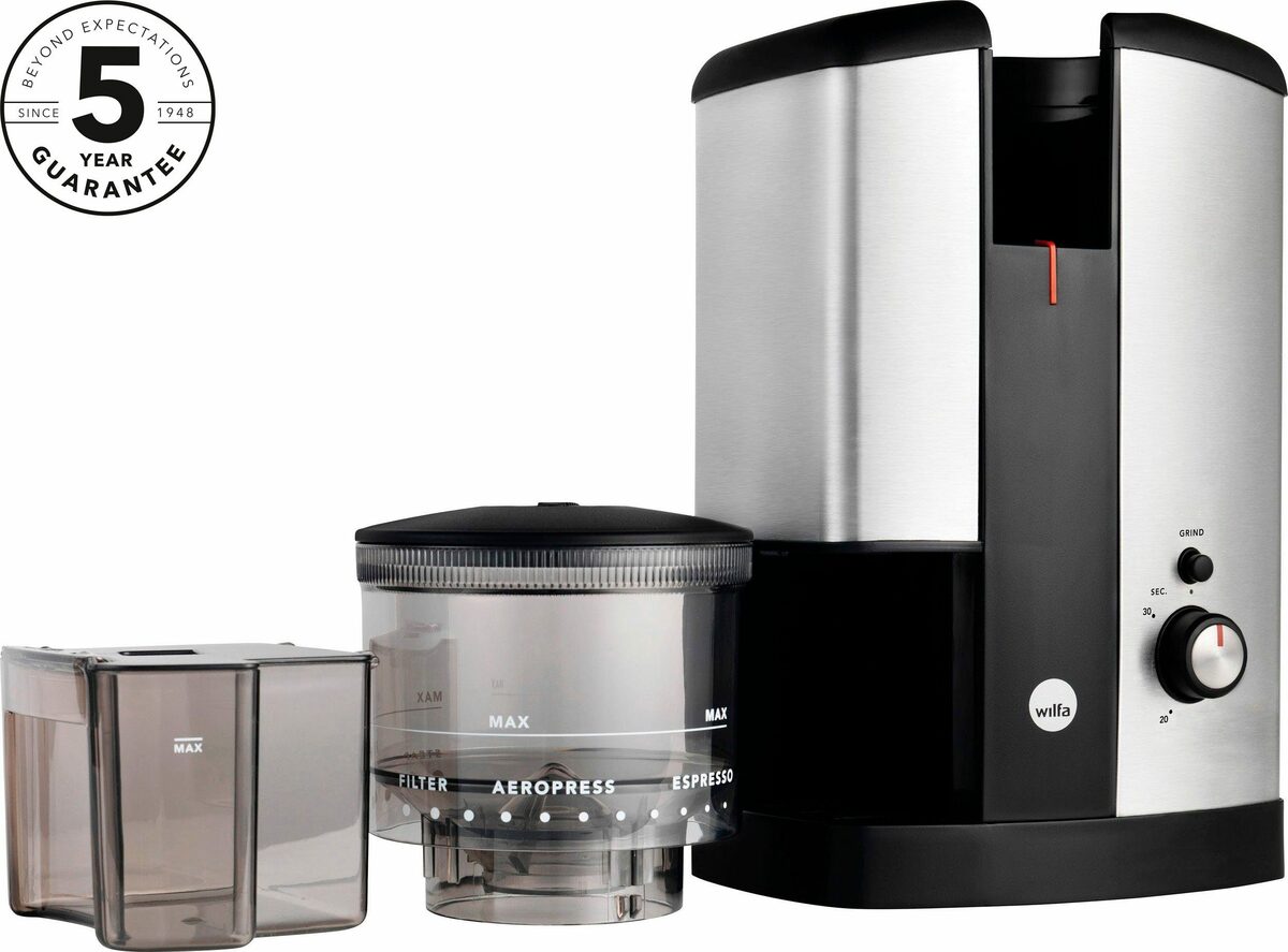 Bild 2 von wilfa Kaffeemühle Svart Nymalt, WSCG-2 605768, 180 g Bohnenbehälter
