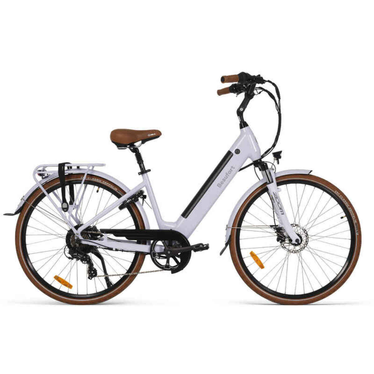 Bild 1 von Damen-Elektrofahrrad, Britt, 44 cm, 7 Sp, 10,4 Ah, graues Lylac