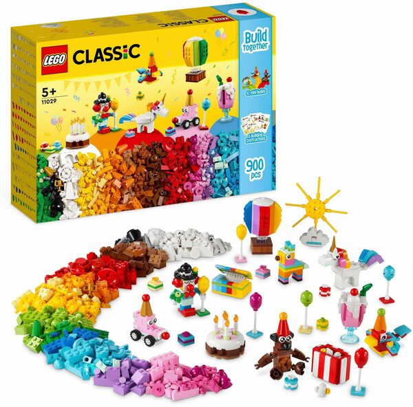 Bild 1 von LEGO® Konstruktionsspielsteine Party Kreativ-Bauset (11029), LEGO® Classic, (900 St)