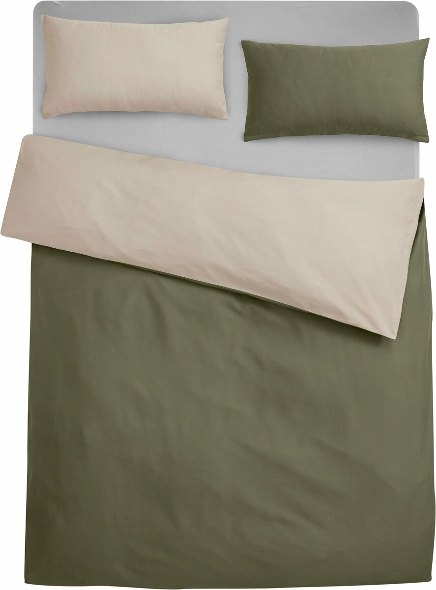 Bild 4 von Bettwäsche Mila2, Guido Maria Kretschmer Home&Living, Satin, 2 teilig, hochwertiger Satin aus 100% Baumwolle, Größe ab 135x200 cm