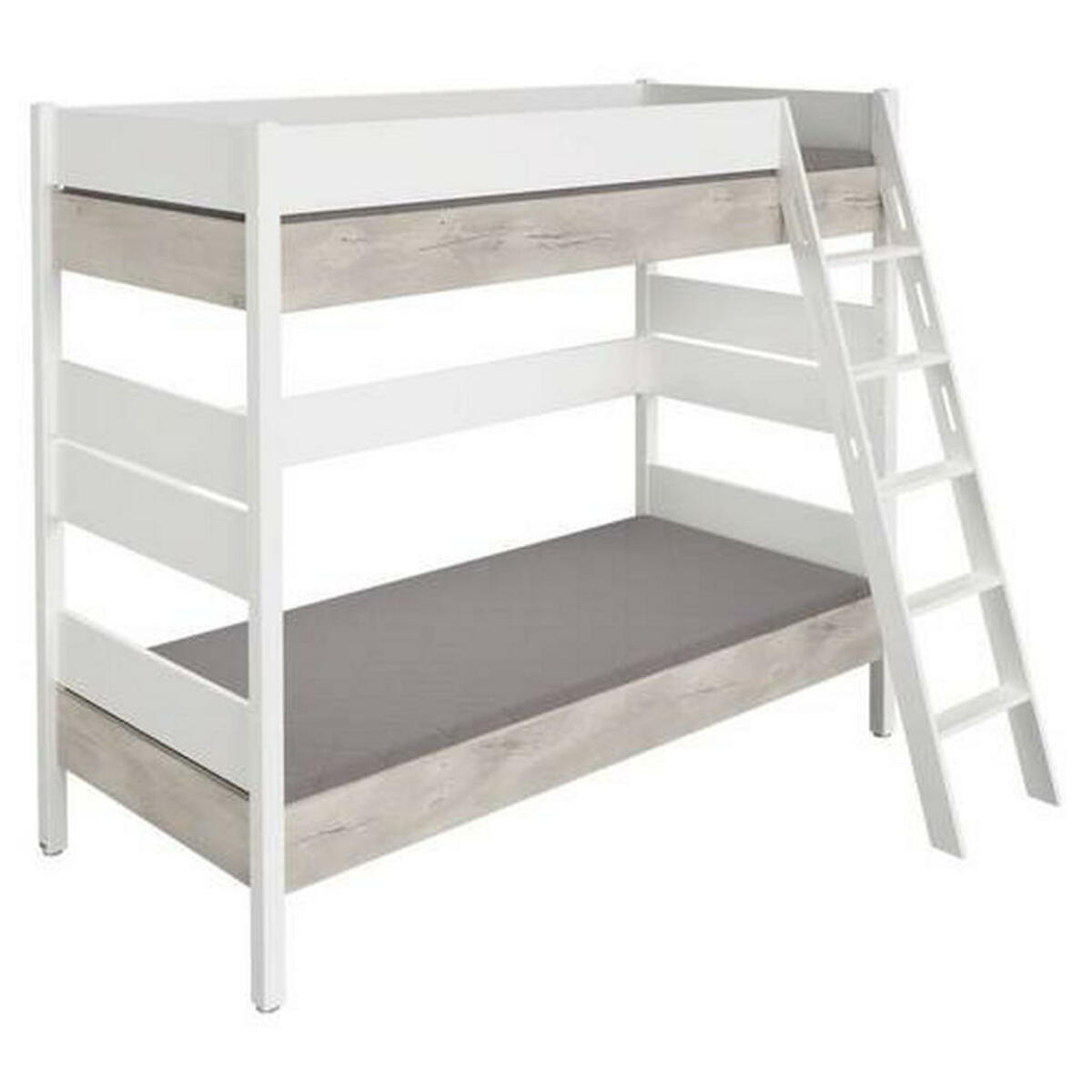 Bild 1 von Paidi ETAGENBETT Weiß, Silbereichen