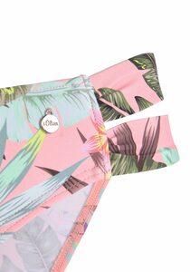 s.Oliver Bikini-Hose Azalea mit seitlichen Bändern