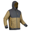 Bild 1 von Winterjacke Herren bis -10°C wasserdicht Winterwandern - SH500 schwarz/braun