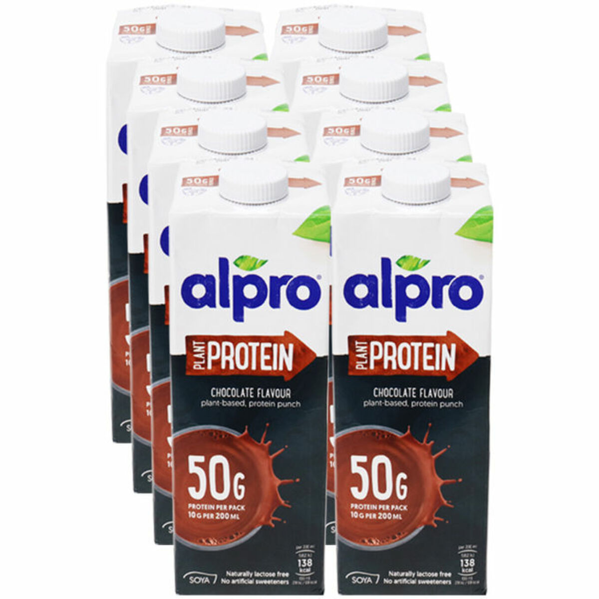 Bild 1 von ALPRO Sojaproteindrink Schokolade, 8er Pack