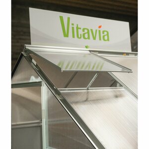 Vitavia Alu-Dachfenster Comet ohne Glas 62,2 cm x 57,2 cm Aluminium