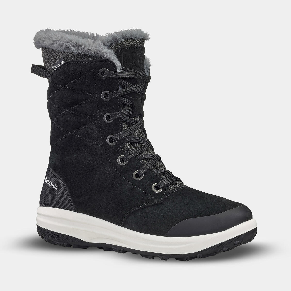 Bild 1 von Winterschuhe Winterwandern SH500 U-Warm Leder wasserdicht Damen