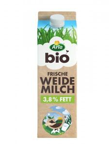 Arla Bio Frische Weidemilch 3,8% Fett