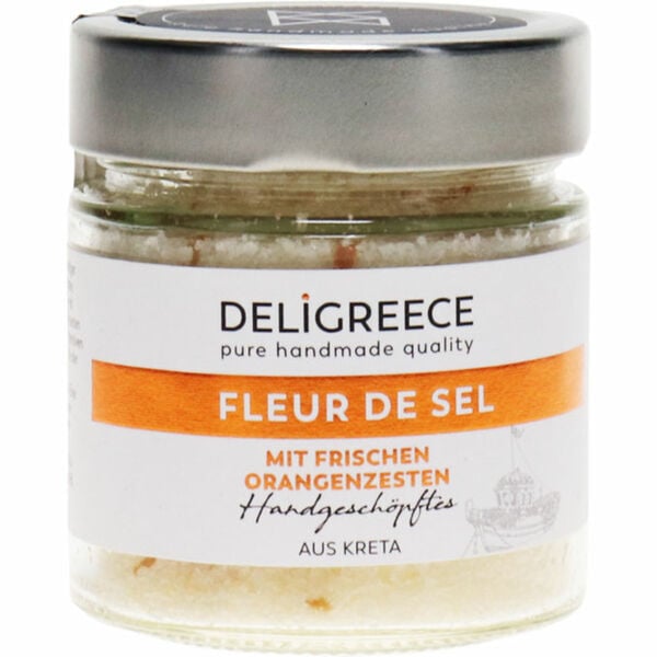 Bild 1 von Deligreece Fleur de Sel mit Orangenzesten