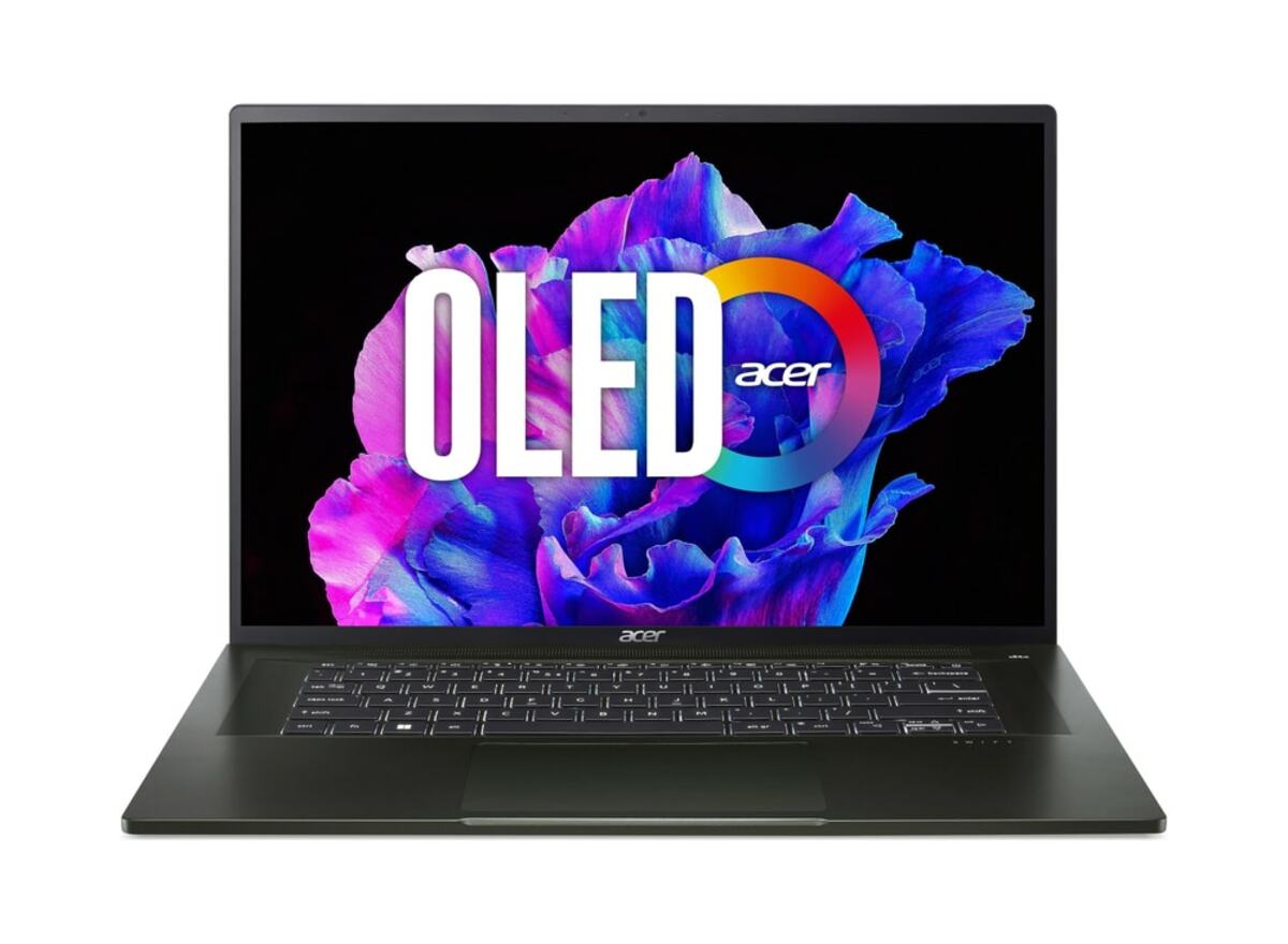 Bild 1 von Notebook Swift Edge (SFE16-42-R1GM), Schwarz, 16 Zoll, WQUXGA, Ryzen 7 7735U, 16GB, 1TB SSD, Radeon 680M