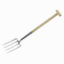 Bild 1 von SIENA GARDEN Edelstahl-Spatengabel CARAT Blatt 29x18cm, mit T-Stiel