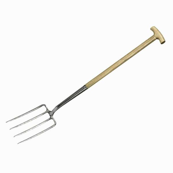 Bild 1 von SIENA GARDEN Edelstahl-Spatengabel CARAT Blatt 29x18cm, mit T-Stiel
