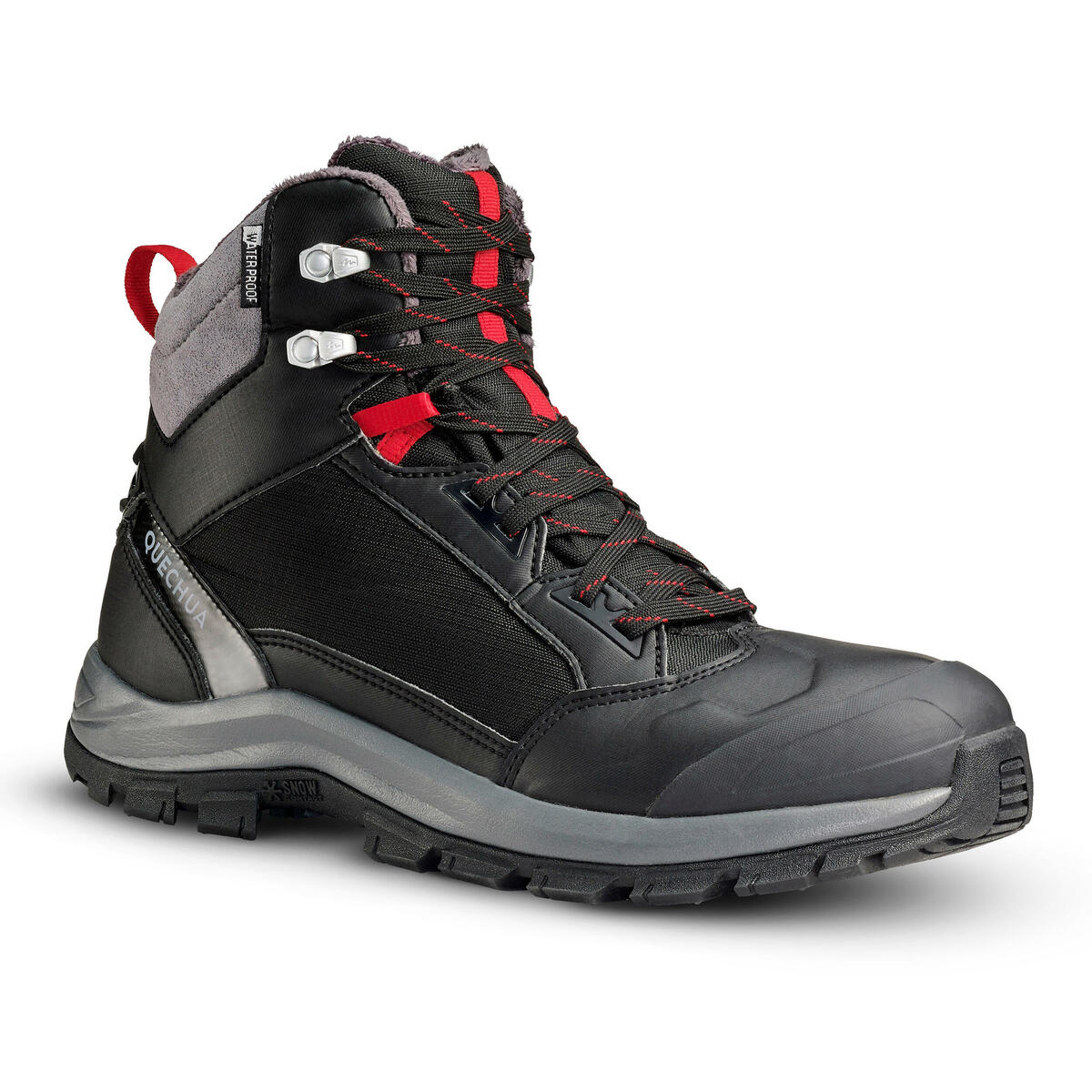Bild 1 von Winterschuhe Herren halbhoch warm wasserdicht Winterwandern - SH500 Mountain schwarz