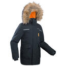 Bild 1 von Winterjacke Parka Kinder Gr. 122–170 bis -23°C warm wasserdicht Winterwandern - SH900 grau