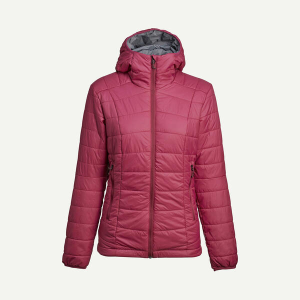 Bild 1 von Wattierte Jacke Damen bis -5 °C Trekking - MT100 violett