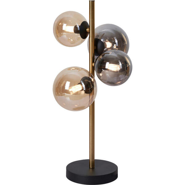 Bild 1 von Dieter Knoll LED-TISCHLEUCHTE Schwarz, Gold, Bernstein