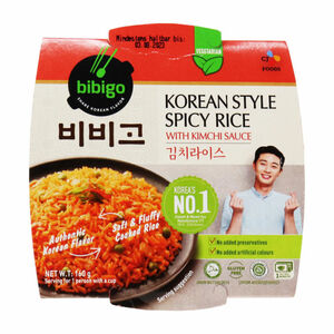 Bibigo Spicy Reisgericht mit Kimchi-Sauce