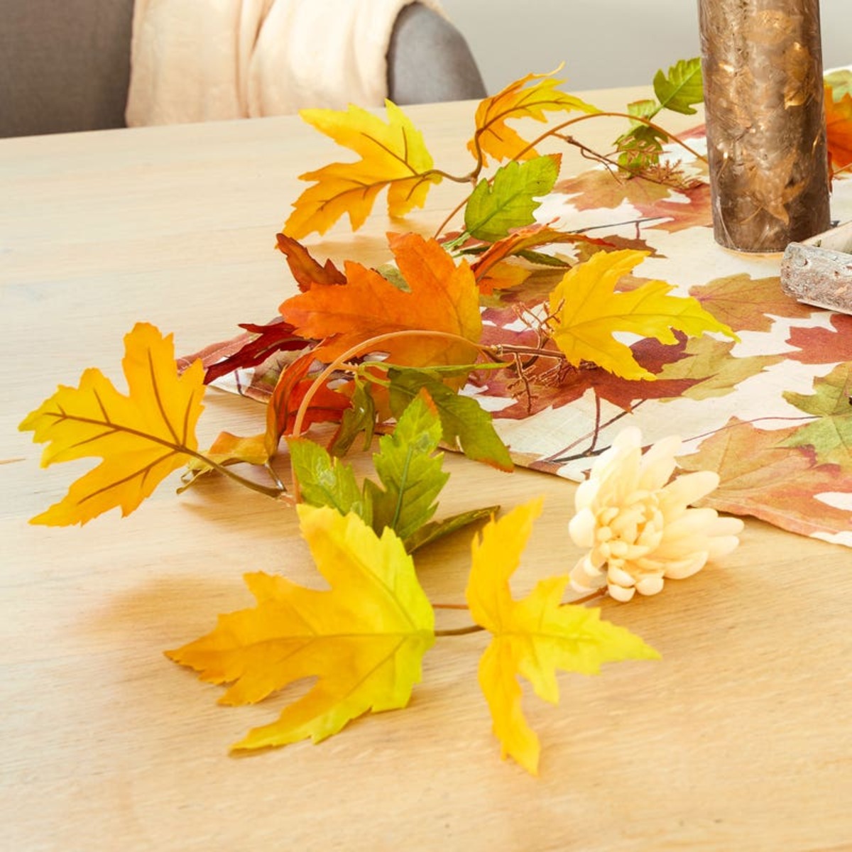 Bild 1 von Girlande mit Deko-Blättern, ca. 180cm