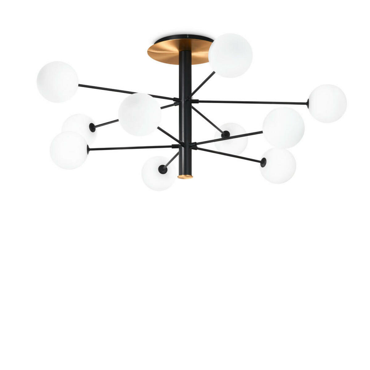 Bild 1 von XXXLutz DECKENLEUCHTE Schwarz, Weiß, Gold